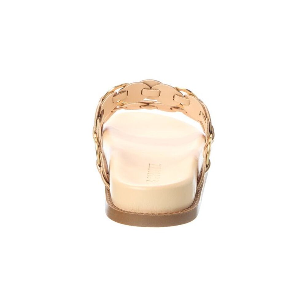 Schutz Selina Leather Sandal, White - Picture 3 of 5